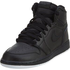 Air Jordan 1 High OG Big Kid's Shoes "Black White"